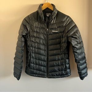 Black Marmot Jena down puffer jacket